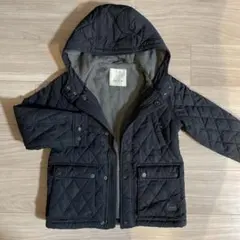 ZARA ジャンパー　濃紺　黒 中綿コート 130 140 ダウン