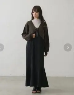 RETRO GIRL 【セットアイテム】 キャミOPボレロカーデSET