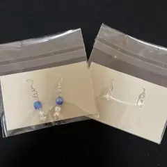 【ハンドメイド】ピアス　2点セット