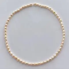 淡水パール　艶ナゲットバロック　約5〜5.5ミリ　約41センチ