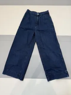 ZARA trf collection デニム ワイドパンツのサムネイル