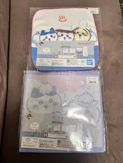 ちいかわ銭湯　一番くじ　H賞ファブリックコレクション　タオル2枚セット