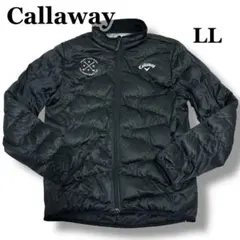 【美品】Callaway ゴルフ ジャケット 黒 ブラック サイズ LL XL