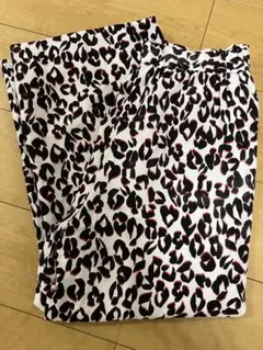 スピックアンドスパン　レオパード　パンツ