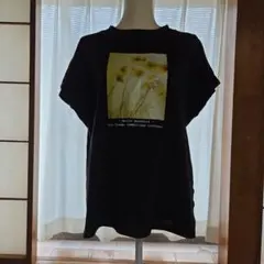 フォトプリント 半袖Tシャツ ブラック