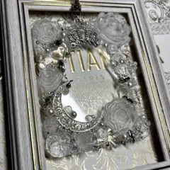 ❤︎ トレカキーホルダー トレカ デコ クリア レジン ハンドメイド ❤︎