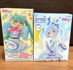 初音ミク　フィギュア　2種セット　雪ミク　Fashion