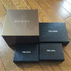 PRADA & GUCCI空き箱セット