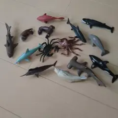 海洋生物フィギュア 16体セット