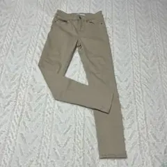 UNIQLO ベージュ チノパン レディース 24 (61cm) S