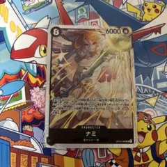 ワンピースカードゲーム★ナミ SR OP15-086 神の島の冒険