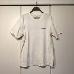 mont-bell Tシャツ L シンプル ワンポイント ボタニカル柄