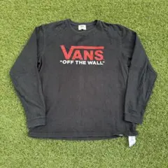 606 VANS OFF THE WALL Logo L/S Tee BK L