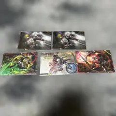 ***様 スクラッチカードダス 仮面ライダー　ファイズ　オーズ　電王　星6