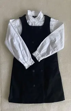 コムサイズム ジャンパースカート ブラウス