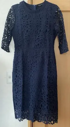 Laboratory ネイビー　ワンピース　オケージョンパーティー　ドレス