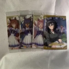 ウマ娘　ウエハースカード　4枚セット