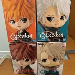 ブリーチ　Qposket プライズフィギュア4体セット