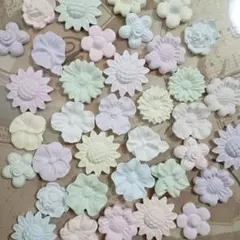 アロマストーン♡和風フラワーパーツ