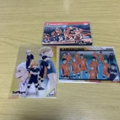 ハイキュー!! カラスノ フォトカード 3枚セット