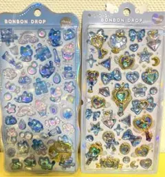 【正規品】ボンボンドロップシール　churukira　そらねこ　マジカル ブルー