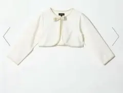 ホワイト フォーマル　ボレロ　110cm