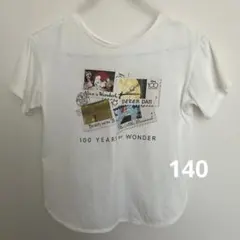 Disney Tシャツ オンワード140アリス アリエル ベル ピーターパンのサムネイル