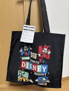 TDR ディズニー　トートバッグ　ミッキー、ミニー、ドナルド、グーフィ
