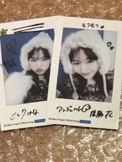 ANGERME アンジュルム　後藤花　直筆サイン入りチェキ 2026年最新】後藤花 チェキの人気アイテム - メルカリ