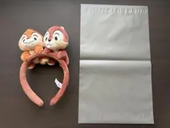 ディズニー　カチューシャ　チップとデール