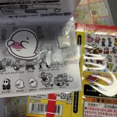 スーパーマリオ　キャラマグネッツ2とメッセージカードセット