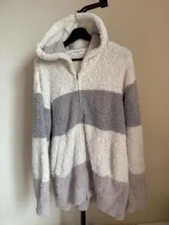 GELATO PIQUE HOMME ボーダー ジップパーカー　モコモコ上下L