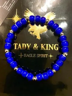 ☆極上玉 TADY&KING タディアンドキング ホワイトハーツ ブレスレット