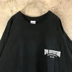 A2710古着　Tシャツ ブラック　バックプリント