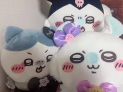 ハチワレももんがぬいぐるみ