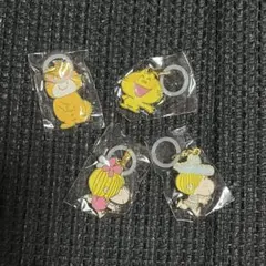 水森亜土　亜土ちゃん　めじるしチャーム　4点セット