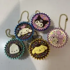 サンリオキャラクターズ 手作りおやつチャーム #平成女児チョコ 5点セット