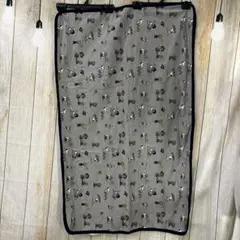 ビンテージ　スヌーピー ブランケット グレー　未使用　新品