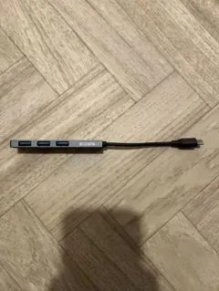 USB3.1Type-C3ポート変換ハブ/グレー　UH-C3213GY