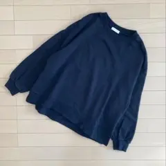 アースミュージックアンドエコロジー　レディース　トレーナー　ブラック