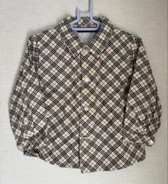 BURBERRY ベビー チェックシャツ　90
