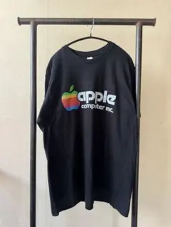 Apple ロゴ Tシャツ ブラックのサムネイル