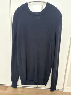 Mc Lauren セーター ニット ネイビー 秋