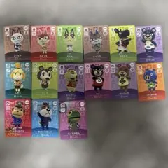 どうぶつの森amiiboカード 15種セット ナイル、みかっち、オリビア含む
