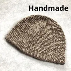 クラッシャーハット　ビーニー　クロシェハット　ニット帽　【111】