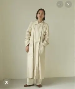 TODAYFUL エクリュ コットン トレンチコート サイズ38