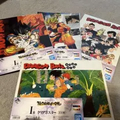 ドラゴンボール クリアポスターセット 4枚セット