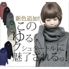 オシャレウォーカー タートルニット