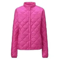 ユニクロ　ウルトラライトダウンジャケット　Sサイズ　ピンク　ブルゾン　ジャンパー