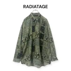 【RADIATAGE】メンズ シャツ 総柄 長袖size M